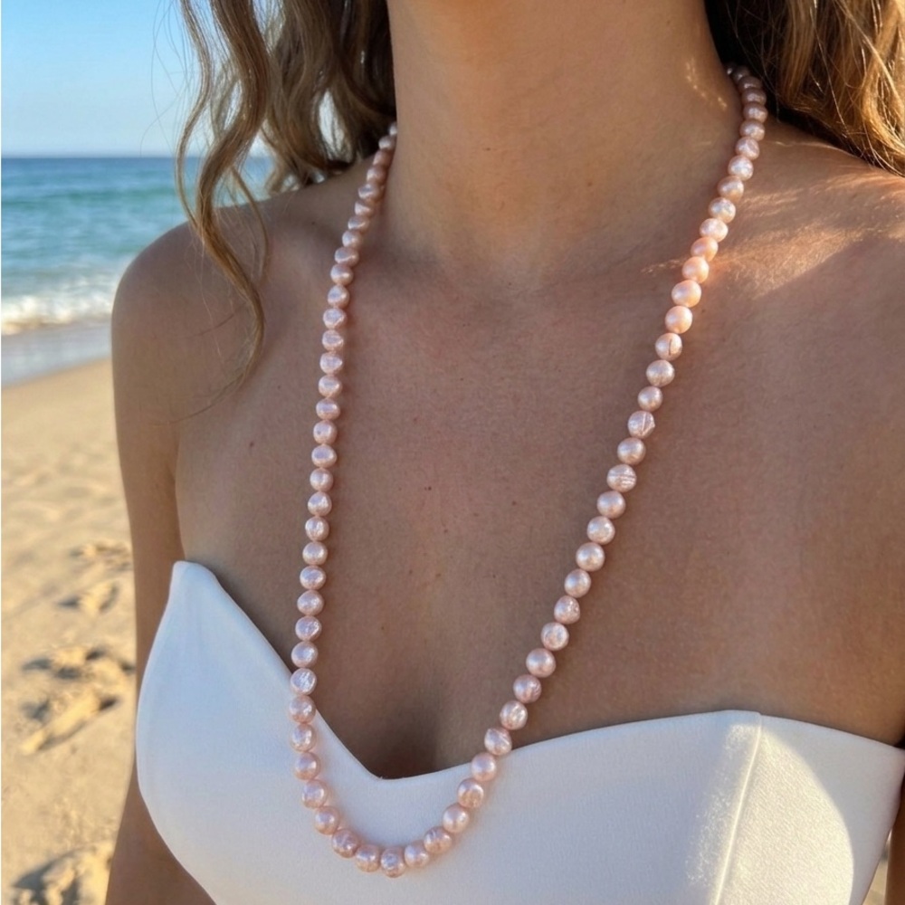 Elegant Fresh Water Pearl Necklace